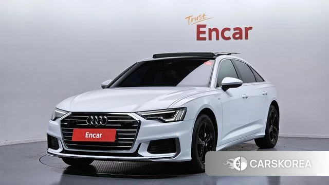 Audi A6 (C8) 2020 Белый из Кореи