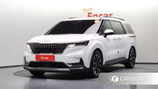 Kia Carnival 4th generation 2023 Белый из Кореи