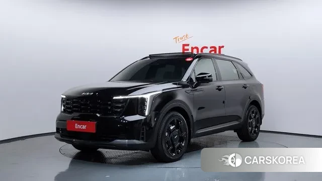 Kia The New Sorento 4th Generation 2025 Черный из Кореи