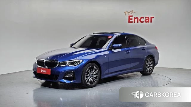 BMW 3 Series (G20) 2020 Синий из Кореи