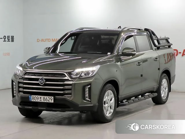Ssangyong The New Rexton Sport 2022 Темно-зеленый из Кореи
