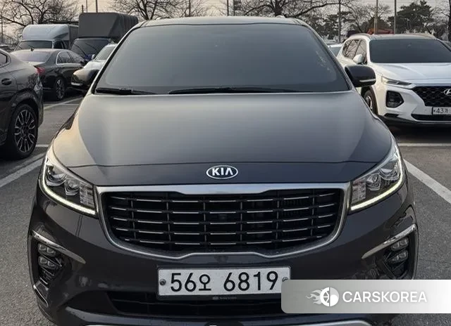 Kia The New Carnival 2019 Черный из Кореи