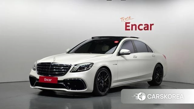 Mercedes-Benz S-Class W222 2020 Белый из Кореи