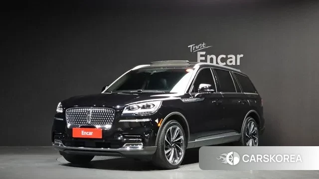 Lincoln Aviator 2nd generation 2020 Черный из Кореи