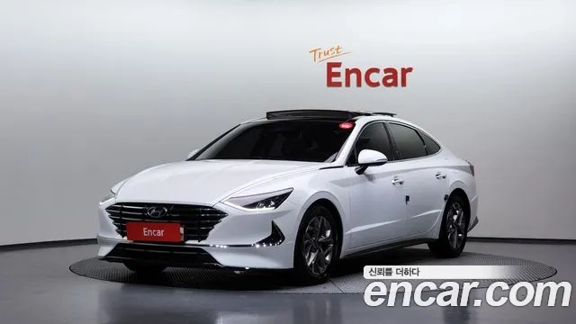 Hyundai Sonata (DN8) 2021 Белый из Кореи