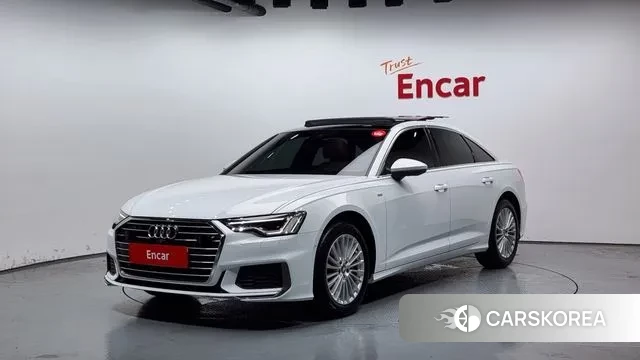 Audi A6 (C8) 2020 Белый из Кореи