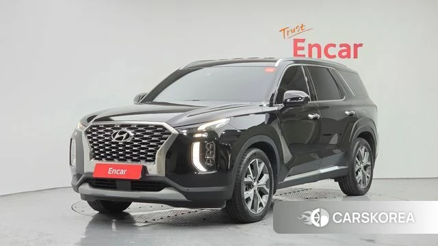 Hyundai Palisade 2022 Черный из Кореи