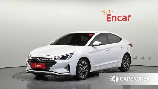 Hyundai The New Avante AD 2019 Белый из Кореи