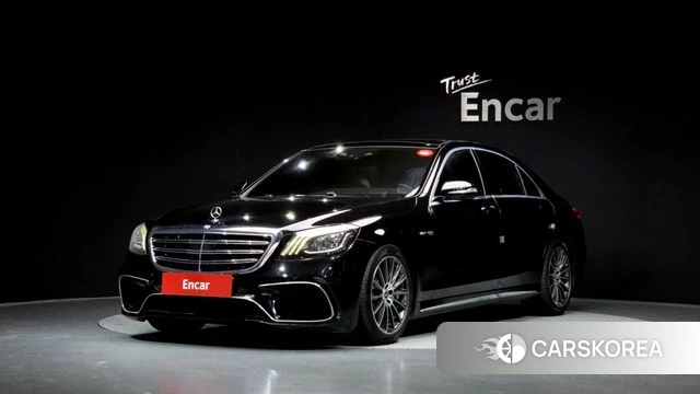 Mercedes-Benz S-Class W222 2018 Черный из Кореи