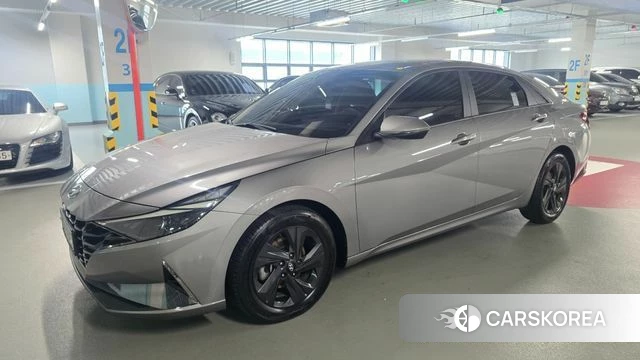 Hyundai Avante Hybrid (CN7) 2020 Серый из Кореи
