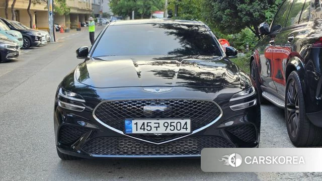 Genesis The New G70 2022 Черный из Кореи