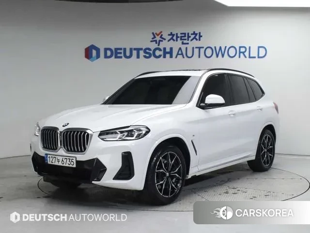 BMW X3 (G01) 2022 Белый из Кореи