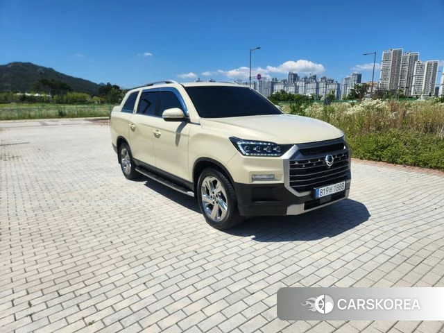 Ssangyong The New Rexton Sport 2024 Жемчужный цвет из Кореи