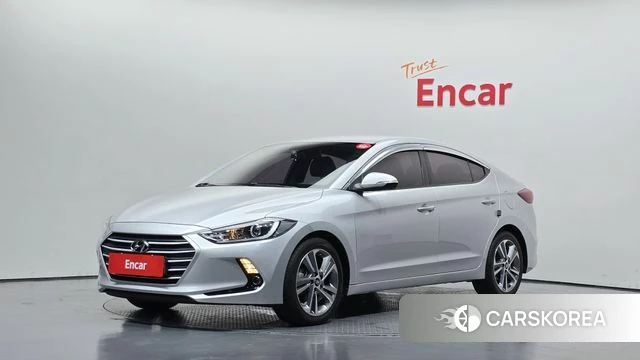 Hyundai Avante AD 2018 Серебряный из Кореи