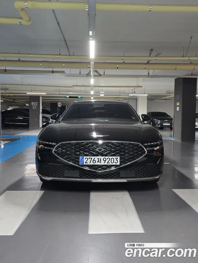 Genesis G90 (RS4) 2024 Черный из Кореи