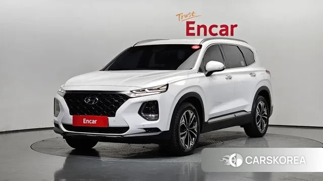 Hyundai Santa Fe TM 2018 Белый из Кореи