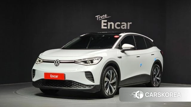 Volkswagen ID.4 2023 Белый из Кореи