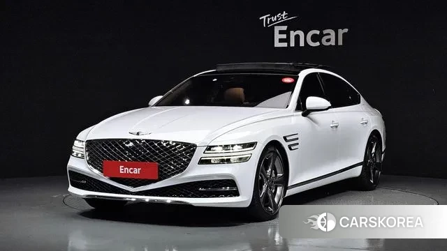 Genesis G80 (RG3) 2021 Белый из Кореи