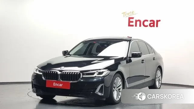 BMW 5 Series (G30) 2020 Черный из Кореи