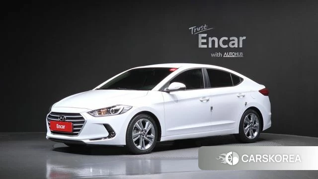 Hyundai Avante AD 2018 Белый из Кореи