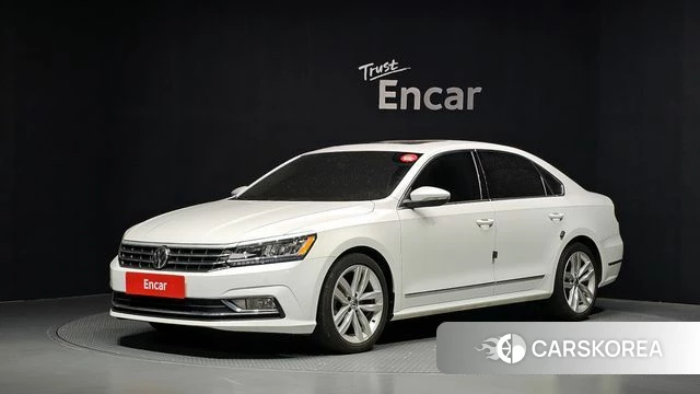 Volkswagen The New Passat 2018 Белый из Кореи