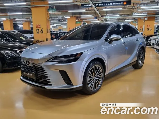 Lexus RX350h 5th generation 2023 Светло-серебряный цвет из Кореи