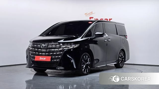 Toyota Alphard 4th Generation 2025 Черный из Кореи