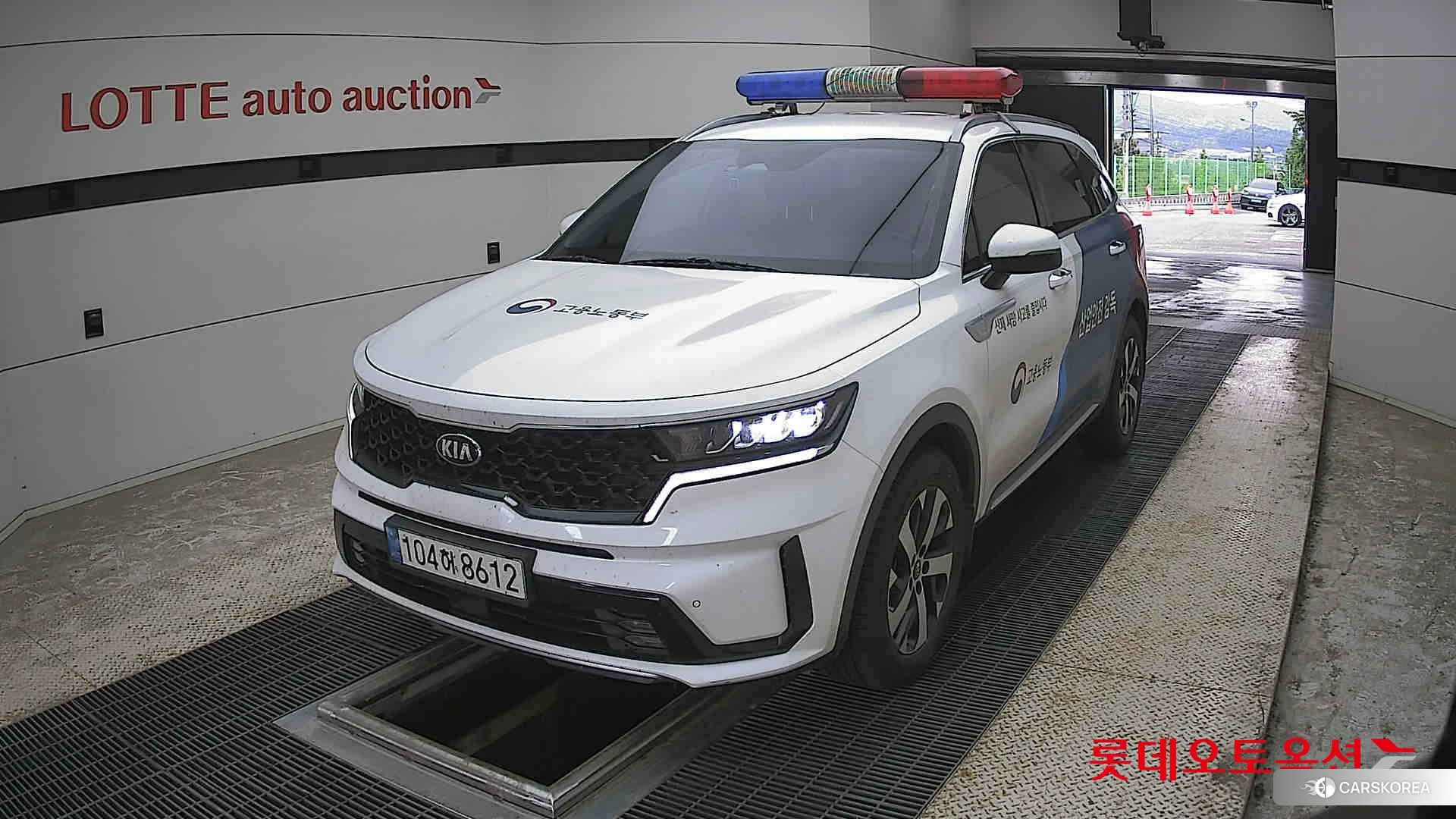 Kia Sorento 2021 Белый из Кореи