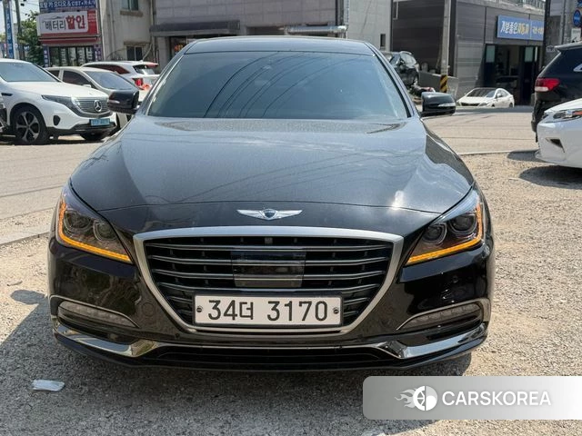 Genesis G80 2019 Черный из Кореи