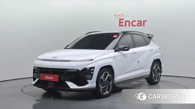 Hyundai Kona (SX2) 2023 Белый из Кореи