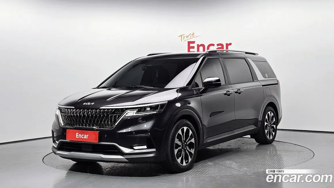 Kia Carnival 4th generation 2023 Серый из Кореи