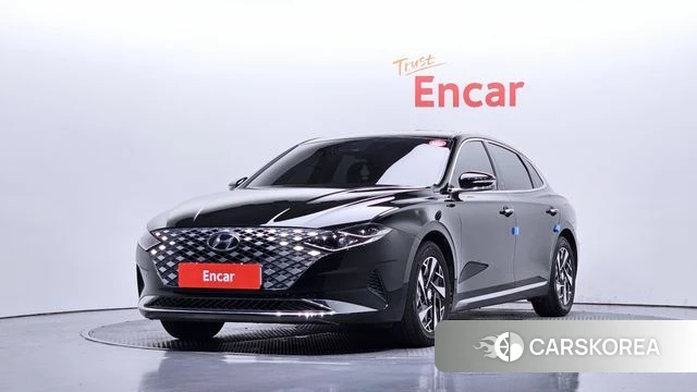 Hyundai The New Grandeur IG Hybrid 2022 Черный из Кореи