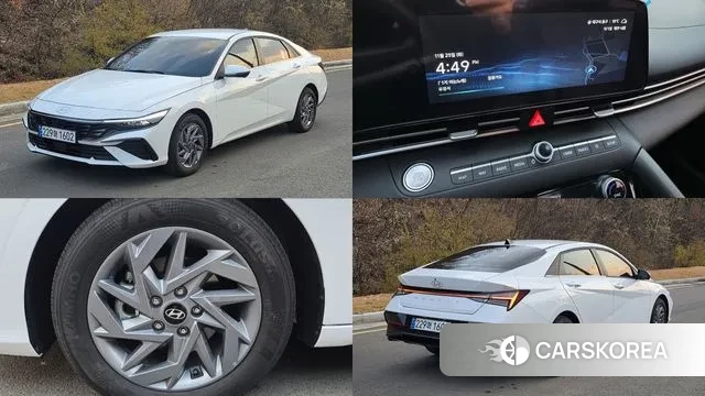 Hyundai The New Avante (CN7) 2024 Белый из Кореи