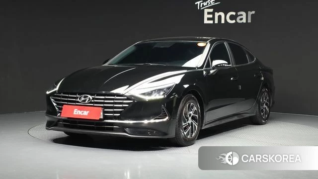 Hyundai Sonata Hybrid (DN8) 2022 Черный из Кореи
