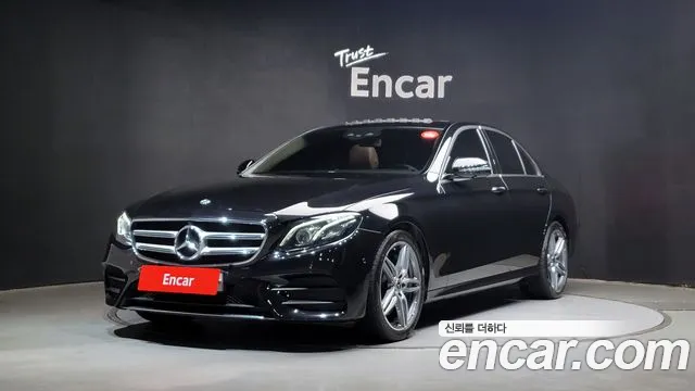 Mercedes-Benz E-Class W213 2019 Черный из Кореи
