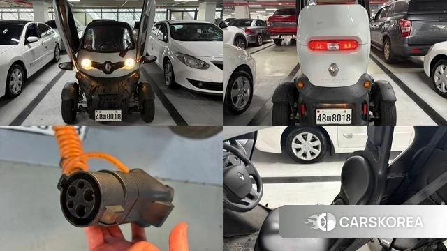 Renault Korea (Samsung) Twizy 2019 Белый из Кореи