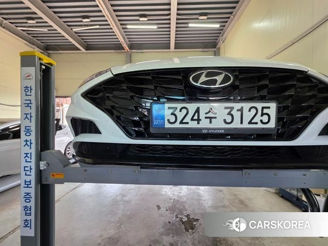 Hyundai Sonata (DN8) 2021 Белый из Кореи