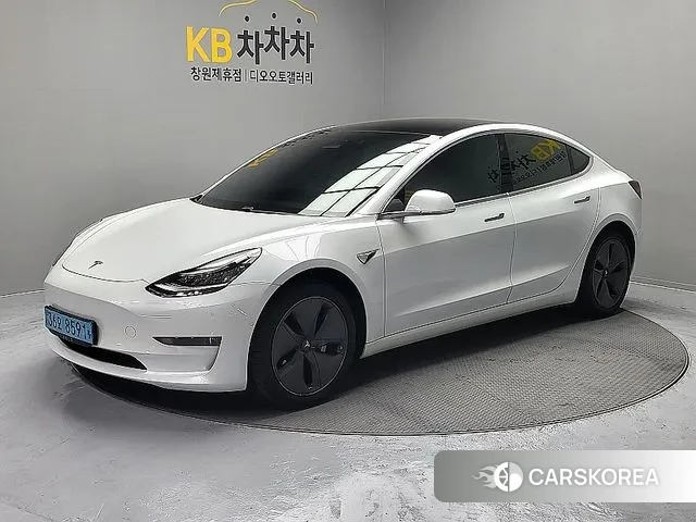 Tesla Model 3 2020 Белый из Кореи