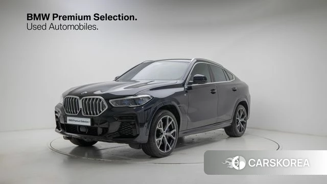 BMW X6 (G06) 2023 Черный из Кореи
