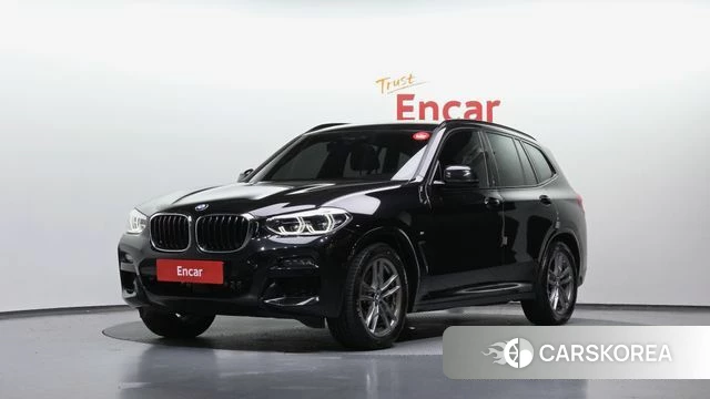 BMW X3 (G01) 2021 Черный из Кореи
