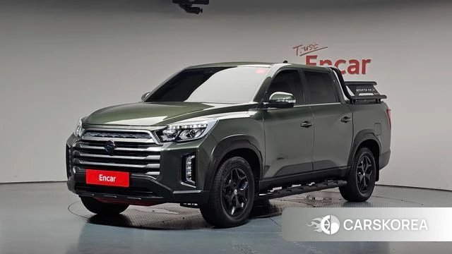 Ssangyong The New Rexton Sport 2021 Зеленый из Кореи