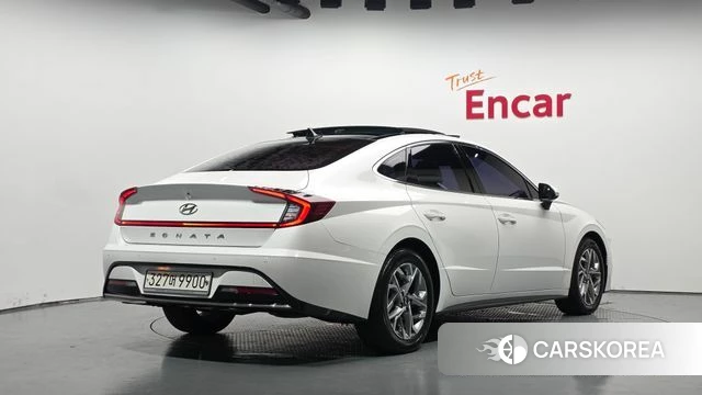 Hyundai Sonata (DN8) 2019 Белый из Кореи