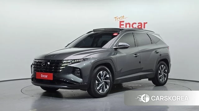 Hyundai Tucson Hybrid (NX4) 2021 Серый из Кореи