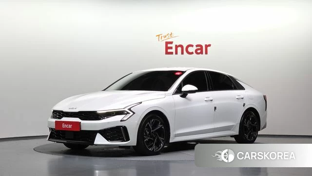 Kia The New K5 3rd generation 2024 Белый из Кореи