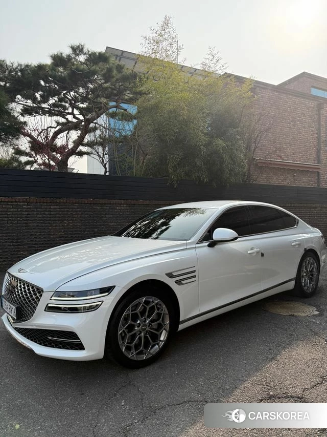 Genesis G80 (RG3) 2021 Белый из Кореи