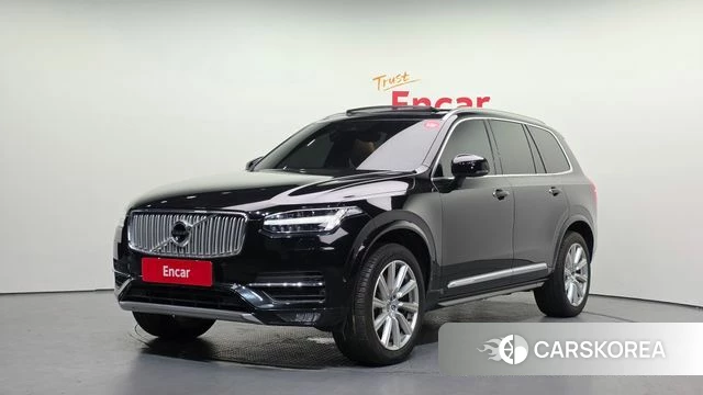 Volvo XC90 second Generation 2018 Черный из Кореи
