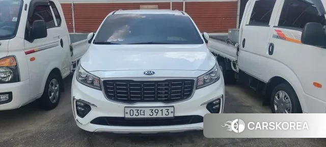 Kia The New Carnival 2018 Белый из Кореи