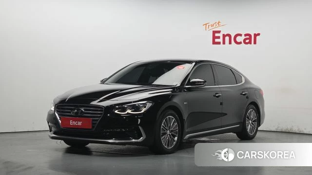 Hyundai Grandeur IG Hybrid 2018 Черный из Кореи