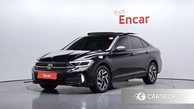 Volkswagen 7th Generation of Jetta 2022 Черный из Кореи