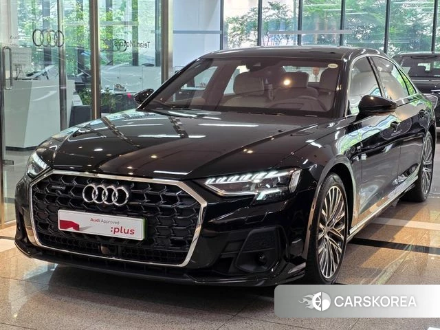 Audi A8 (D5) 2023 Черный из Кореи